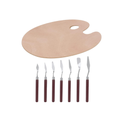 Spatula and Palette Set