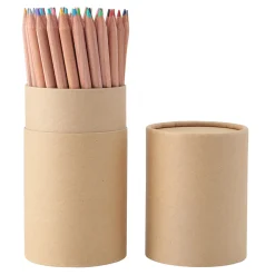 60 Coloured Pencils With Paper Tube