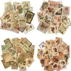 Vintage Postage Stamp Set